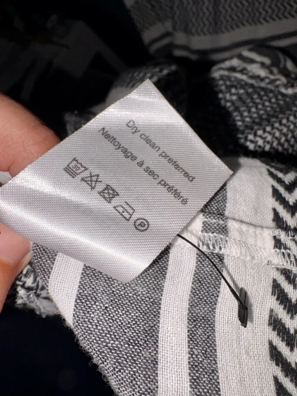 Veronica Beard Quartz Black & White Tie-Shoulder Maxi Dress - Small - Picture 11 of 11